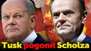 Tusk pogonił Scholza. Berlin boi się Polski dlatego znowu brata się z Rosją. Major Robert Cheda
