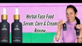 Herbal Face Food Review. Serum, Cure & Eye Cream. 30% off code Missy30 #herbalfacefoodreview