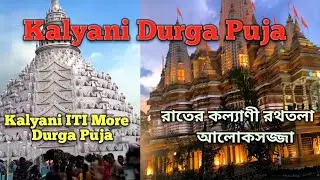 Kalyani Durga Puja l Kalyani ITI More Durga Puja l Kalyani Rathtala Durga Puja l Durga Puja l Vlog l