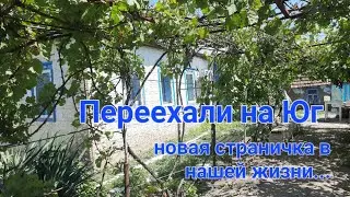 12. Переехали на Юг. Подали заявку на газ. Доложили плитку. Тихонько вьем свое гнездышко.