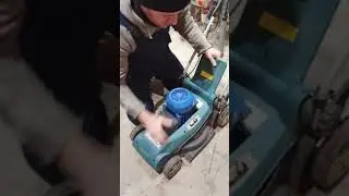 Переделка газонокосилки Макита