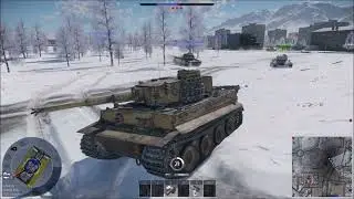 War Thunder Nuke with Tiger H1 and Panzer IV/70