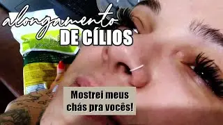 FIZ ALONGAMENTO DE CILIOS, MEUS CHÁS PRA EMAGRECER e MAIS | Larissa Hennydth