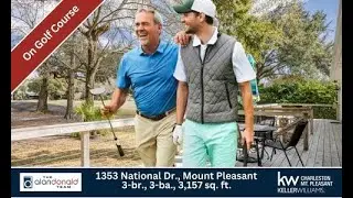 1353 National Drive, Mount Pleasant, SC Presented by Alan Donald.