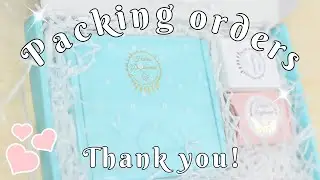 Packing Your Orders..Thank you so much! Small Business packaging