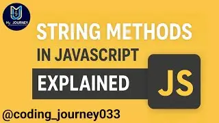 What is string? | String Methods in JavaScript 