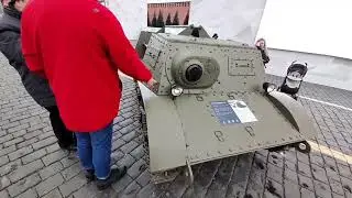 Интерактивный музей на Красной Площади в честь 81-й годовщины военного парада.