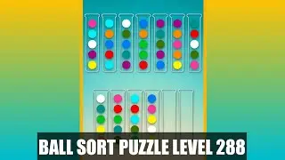 Ball Sorting Puzzle Game Level 288 | Ball Sort Puzzle Level 288 | GamingOn