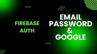 Firebase Email and Google Authentication in React