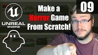 UE5 - Make A Horror Game From Scratch - Episode 9 - Lighting/Events