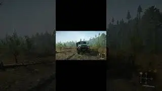 Легендарный ЗИЛ-130 вытаскивает MAN TGS из вязкой грязи  