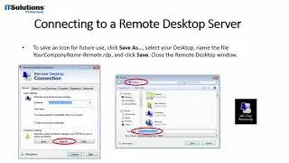 How to Connect to a Remote Desktop Server using Windows