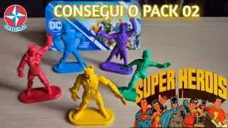 COLEÇÃO SUPER HERÓIS DC DA ESTRELA AMERICANAS - PACK 02 - HORA DE NERDISSE