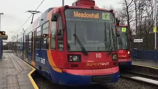 Sheffield Supertram, February 2018