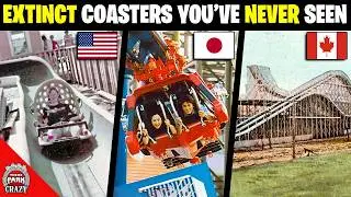 Top 10 EXTINCT Roller Coasters You've NEVER Heard of