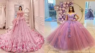 Beautiful long gown design for girls😍❤️|Dress designs|Knowledge with me