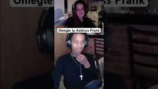 She was Terrified 😂 #omegle #omegleprank #omegletrolling #shorts