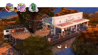 Чаепитие по-новому ☕ Парк🍂 | Строительство Симс 4 | The Sims 4 [NO CC]