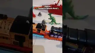 Thomas & friends in the jurassic world - part 8 #shorts  #thomasandfriends  #jurassicworld