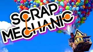 SCRAP MECHANIC ! VILLE VOLANTE