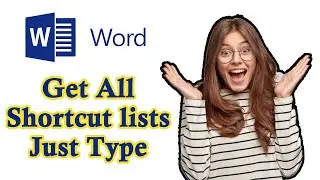 Microsoft Office Word Shortcuts List | MS Word Shortcut Keys List | Ms Office Tips And Tricks