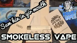 Smokeless Vape! Say What 😲 First of it's kind! First Look!