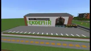 Bereketli Pekdemir AVM Yaptım - Minecraft Modern Evler