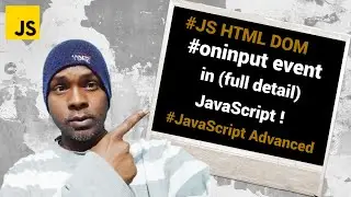 JavaScript Tutorial (2024-2025) - JS HTML DOM, 