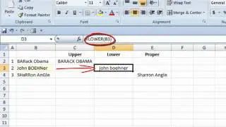 How to Change the Case of Text in Microsoft Excel