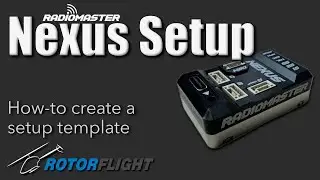 Radiomaster Nexus • Want to use the perfect Rotorflight setup on another helicopter?