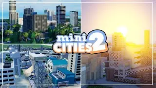 Building a city in MINI CITIES 2 #1 | Mini Cities 2 Roblox