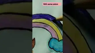 I corrected my spolied art😍 into beautiful art❤✨Anjali_arts #shorts #art #artists