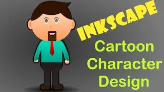 Cartoon Character Design - Vector Illustration in Inkscape (Part 1)