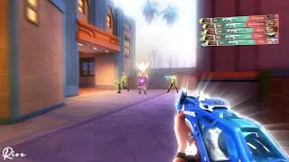 Outplaying enemies in Valorant...