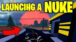 Launching a NUKE in Jailbreak (Roblox)