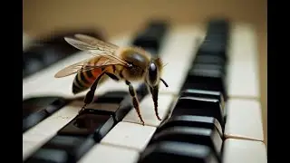#piyano / 12-Çalışkan Arı🐝Hardworking Bee🐝Sibel Sarıcan Gündüz