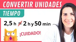Convertir HORAS y minutos a DECIMAL y viceversa ⌚ Sistema Sexagesimal y Decimal ⏳