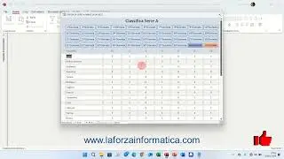 Calendario Serie A   Parte Prima Funzionamento