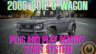 2005 - 2012 G Wagon Remote Start DEMO! 100% Plug & Play!