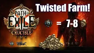 [PoE 3.21] How to make 7-8 div per hour with Twisted!  Loot from 400 elder guardians