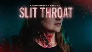 Tutorial | Slit Throat SFX Makeup Under 2 Minute!