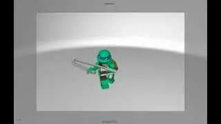 Lego Leonardo 3D Animation