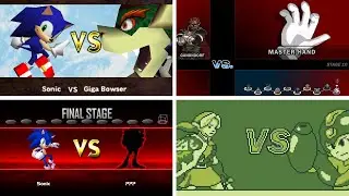 Final Boss in different Smash Bros. Mods/Fan-Games.