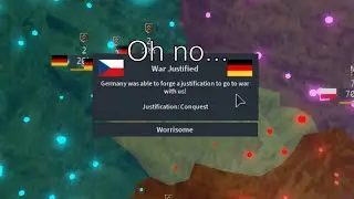 If someone declares war on me the video ends