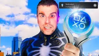 The Spider-Man 2 PLATINUM Trophy is PERFECT!