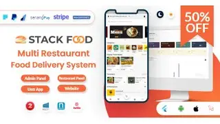 StackFood App Source Code Free Download || Make StackFood Multi Restaurant - Food Delivery App