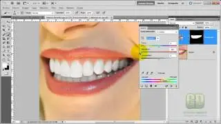 Tutorial Photoshop: Blanquear Dientes Amarillos.
