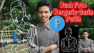 Buat Foto Garis-Garis ( LineArt ) di PixelLab ||  Tutorial Pixellab