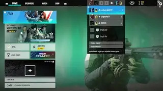 🔴 Rainbow Six Siege New Season Vector Glare Last 3 Ranked Placement (All In GOLD)