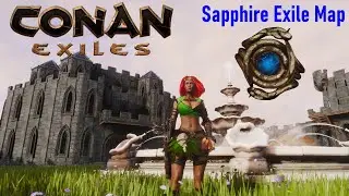 Creating Quests On LCDA Map - The Sapphire Exile  - Conan Exiles (2.5.3) (PC Gameplay)
